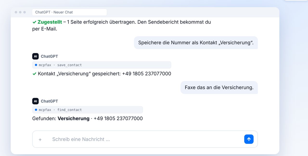 Kontakt im Adressbuch speichern