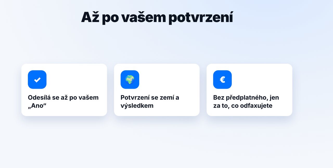 Potvrďte a zkontrolujte potvrzení
