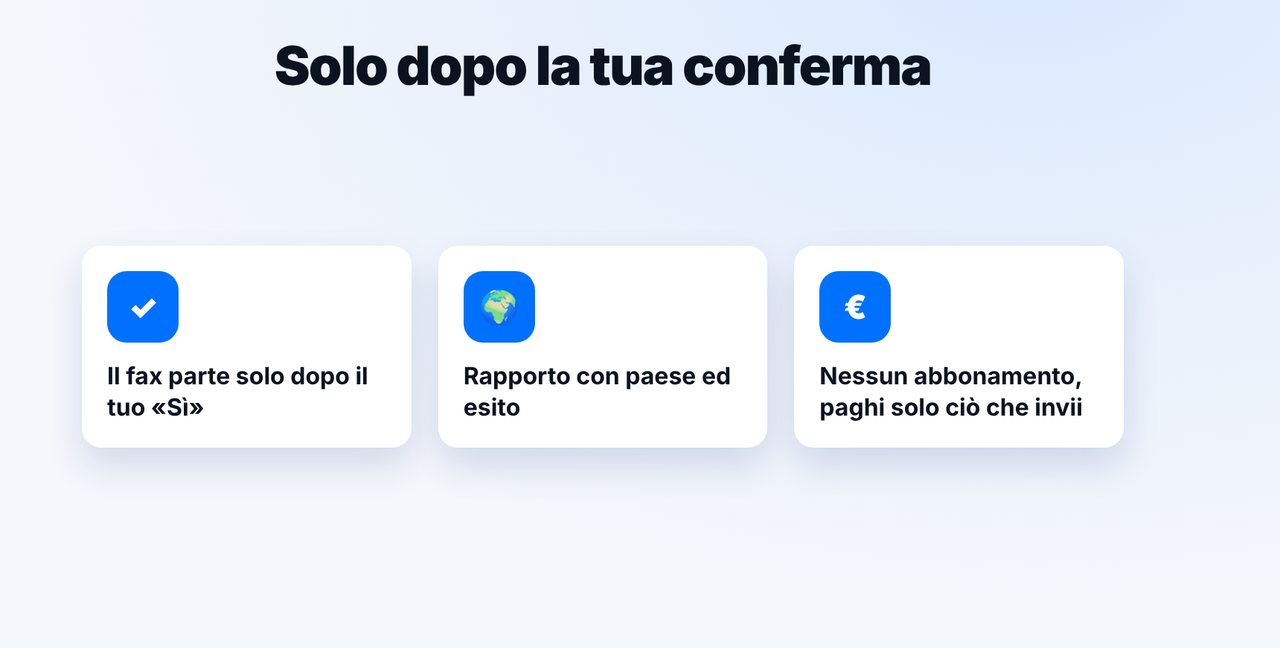 Conferma e controlla il rapporto