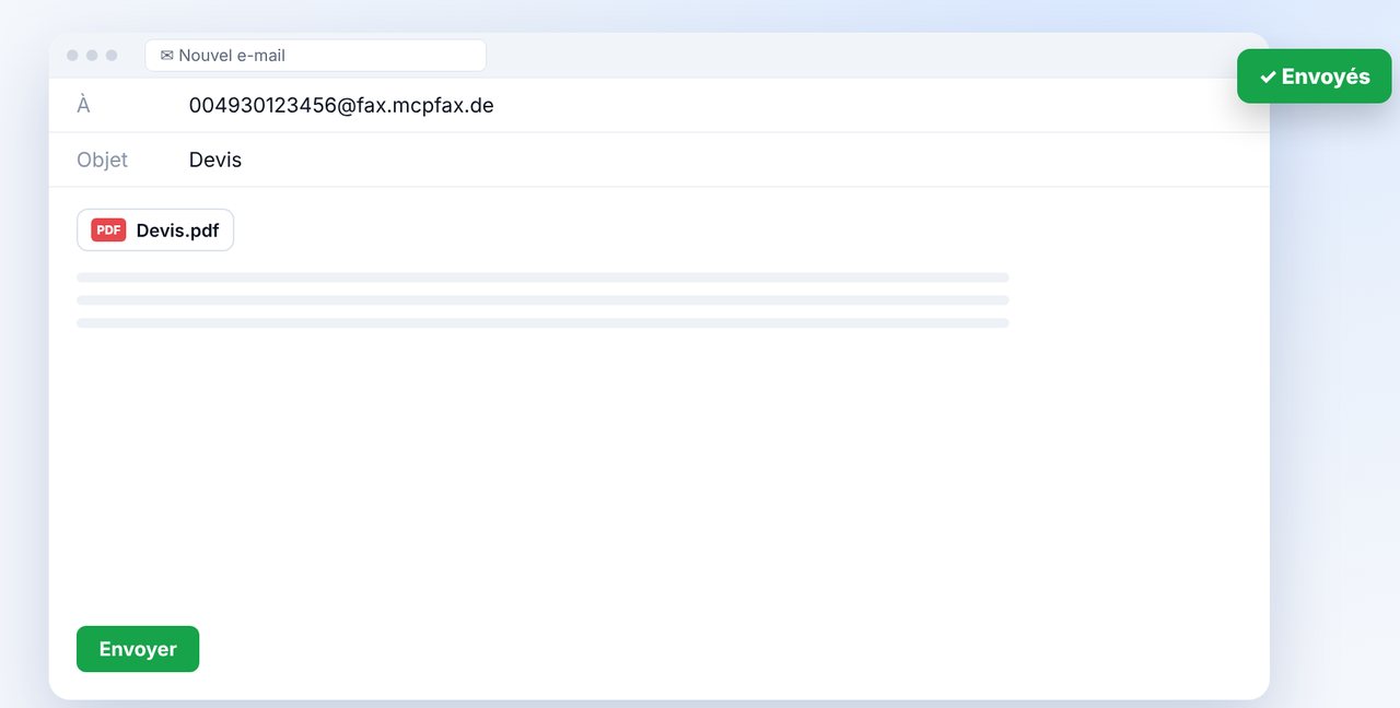 Ou : par e-mail