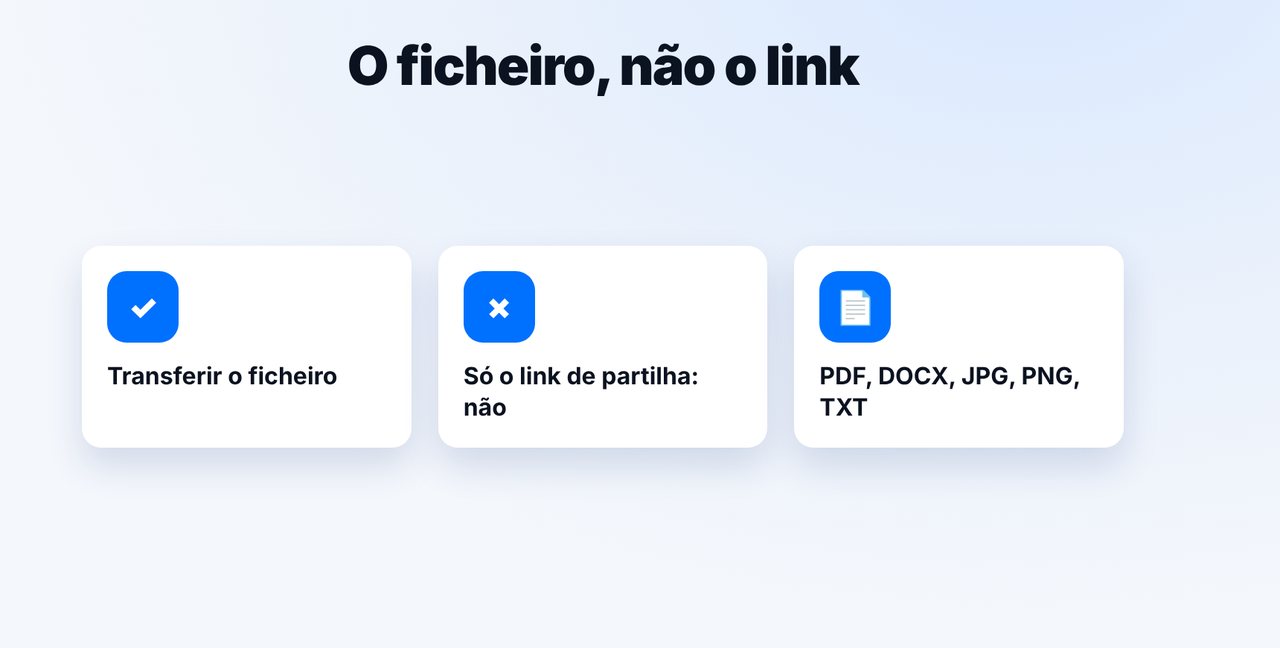 Transferir o ficheiro
