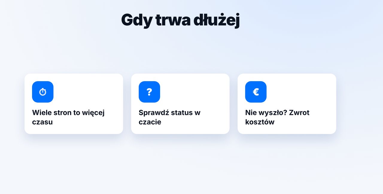 Gdy trwa dłużej