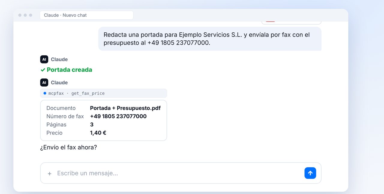Dejar que Claude la redacte