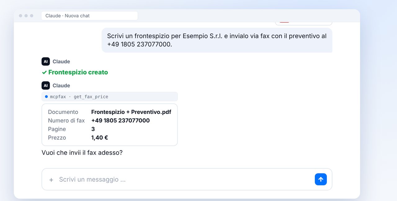 Fallo scrivere a Claude