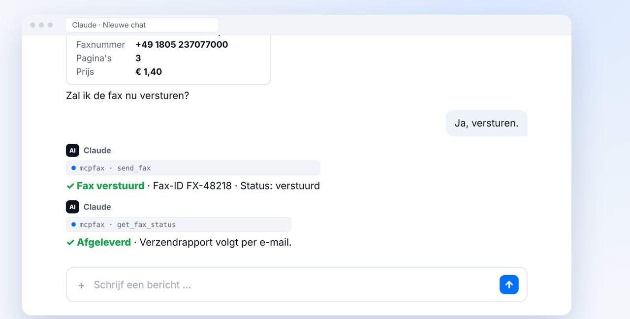 Bevestigen en versturen