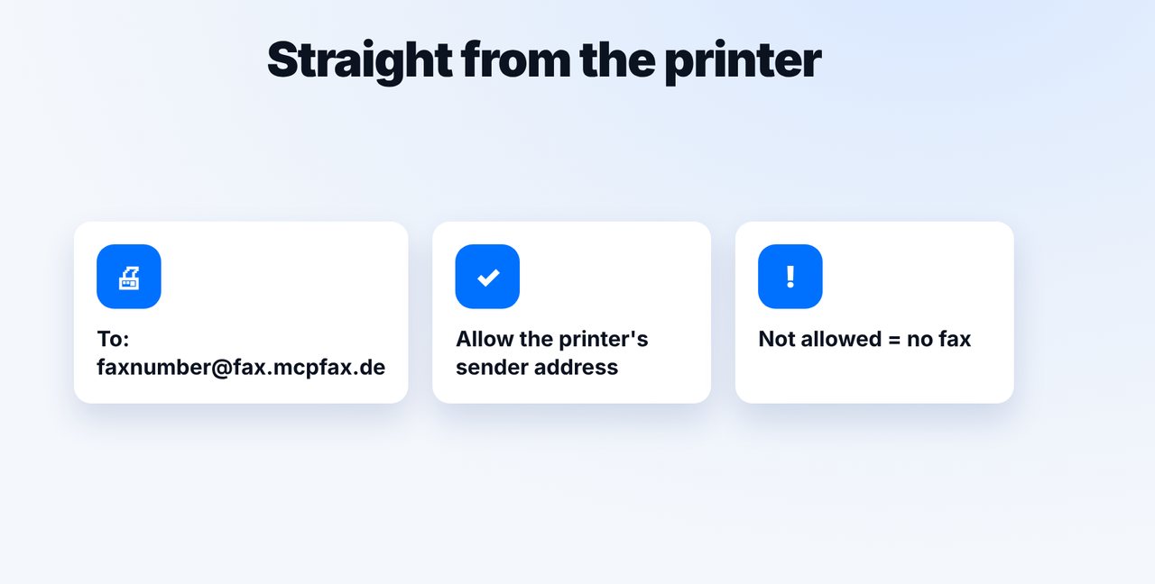 Or: scan to email