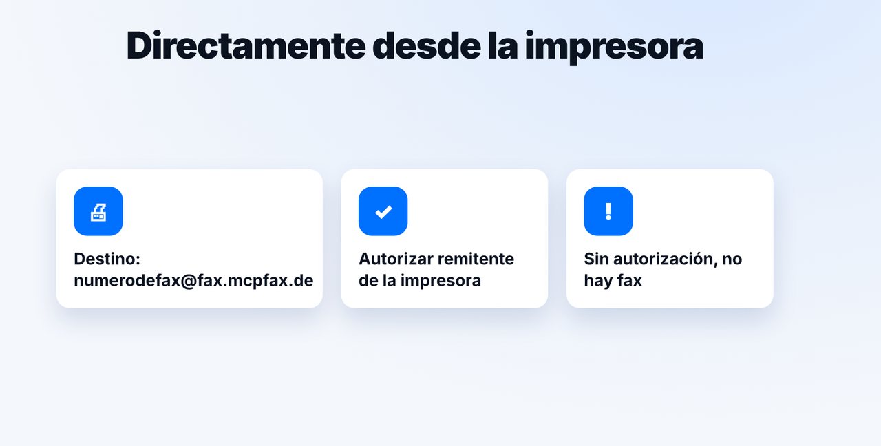 O bien: escanear a correo