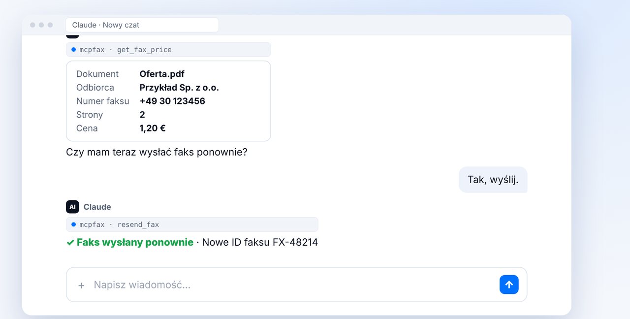 Wyślij ponownie i potwierdź
