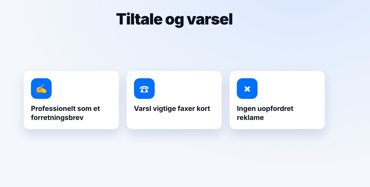 Tiltale og varsel