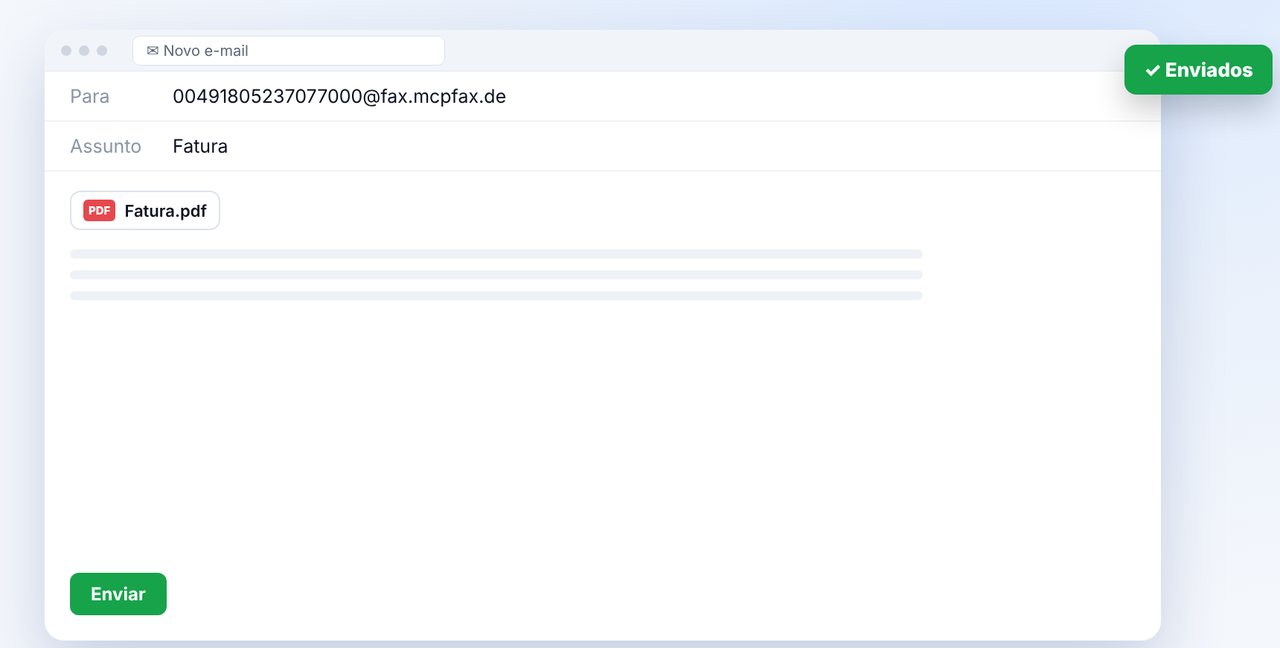 Enviar na app de e-mail