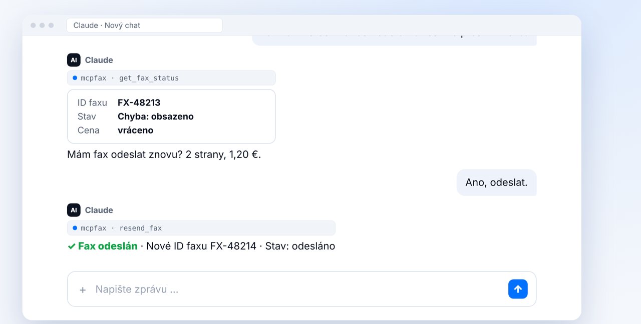 Odešlete znovu