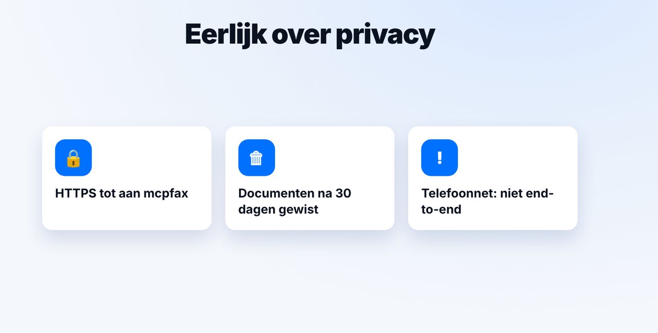 Privacy kennen