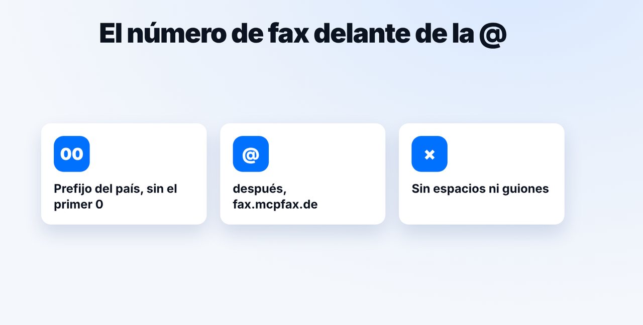 Escribir bien la dirección