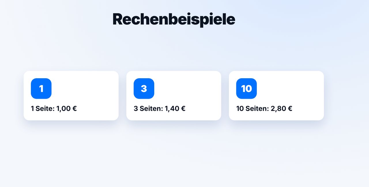 Seiten zählen