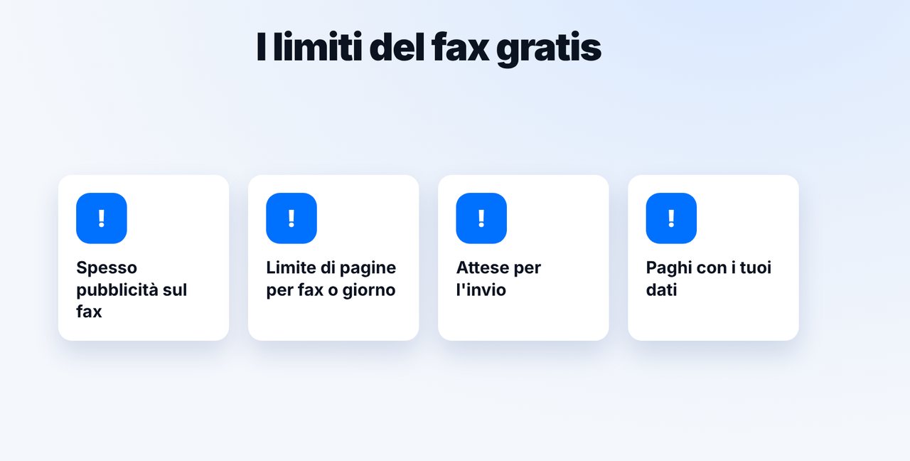 Conosci i limiti dei servizi gratuiti