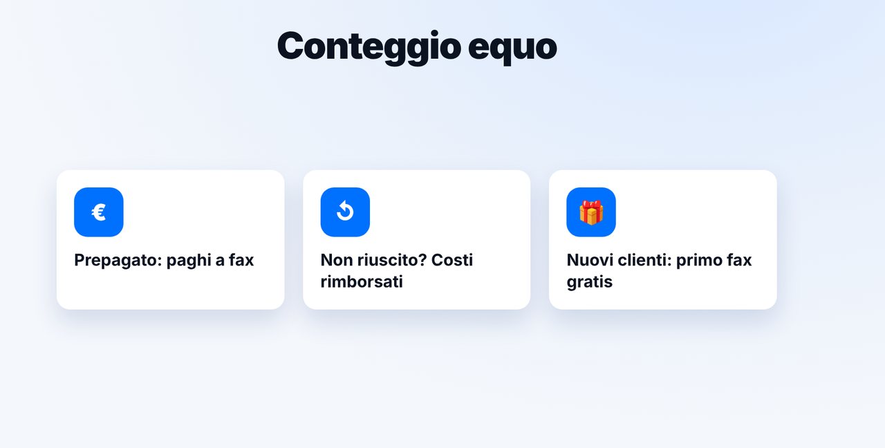 Paghi solo ciò che arriva