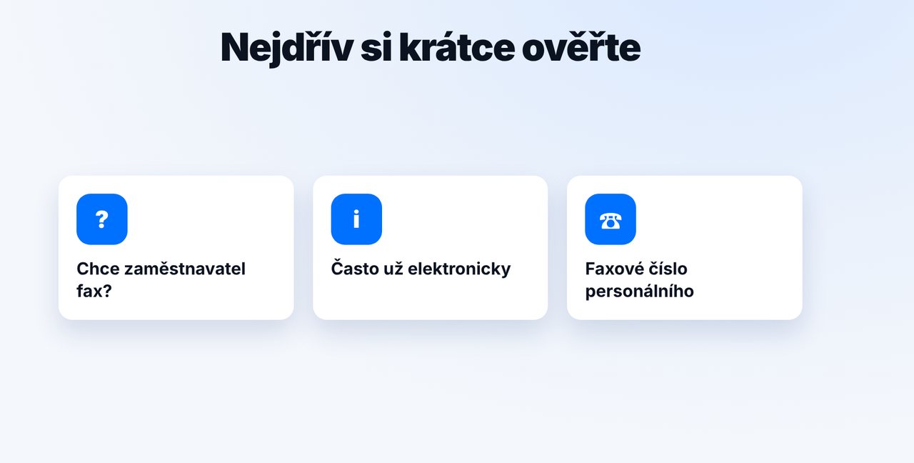 Nejdřív si to ověřte