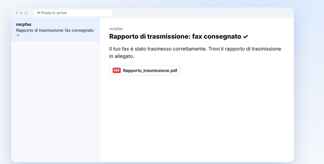 Conserva il rapporto