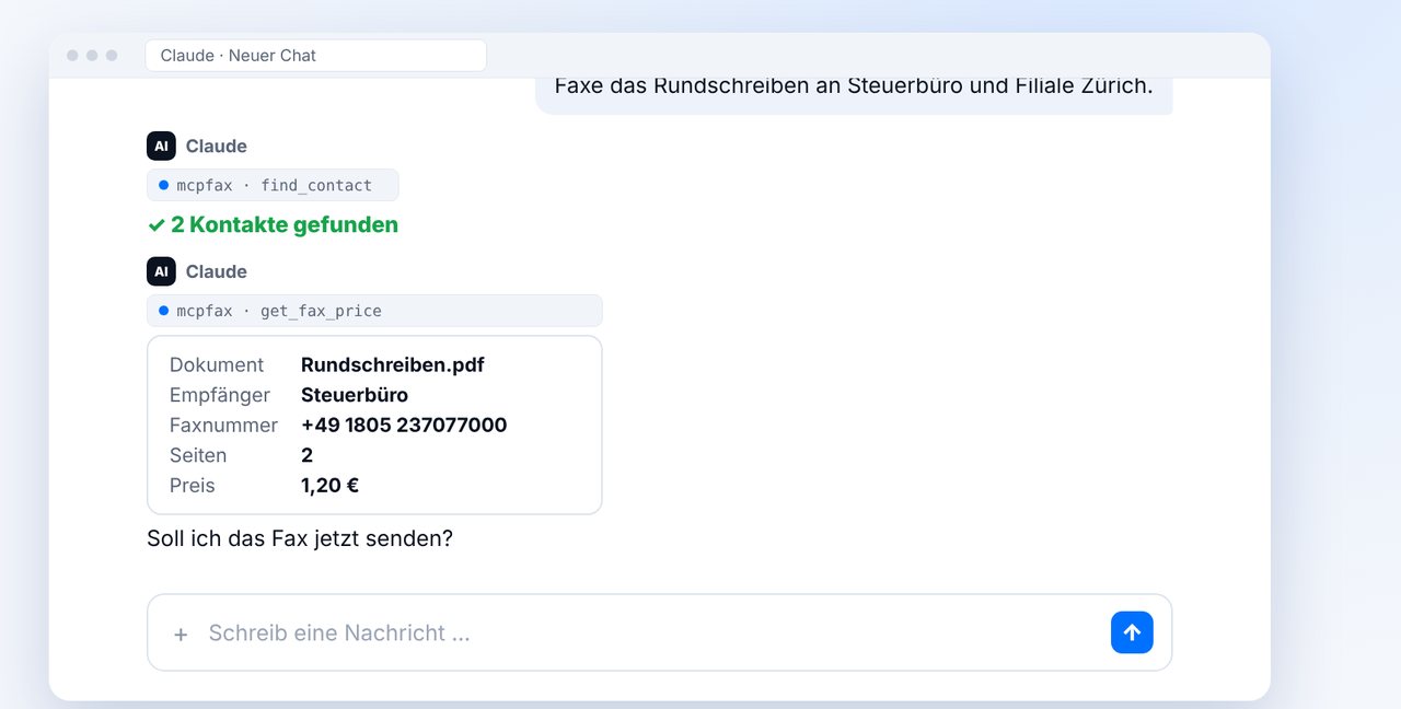 Dokument anhängen, Empfänger nennen