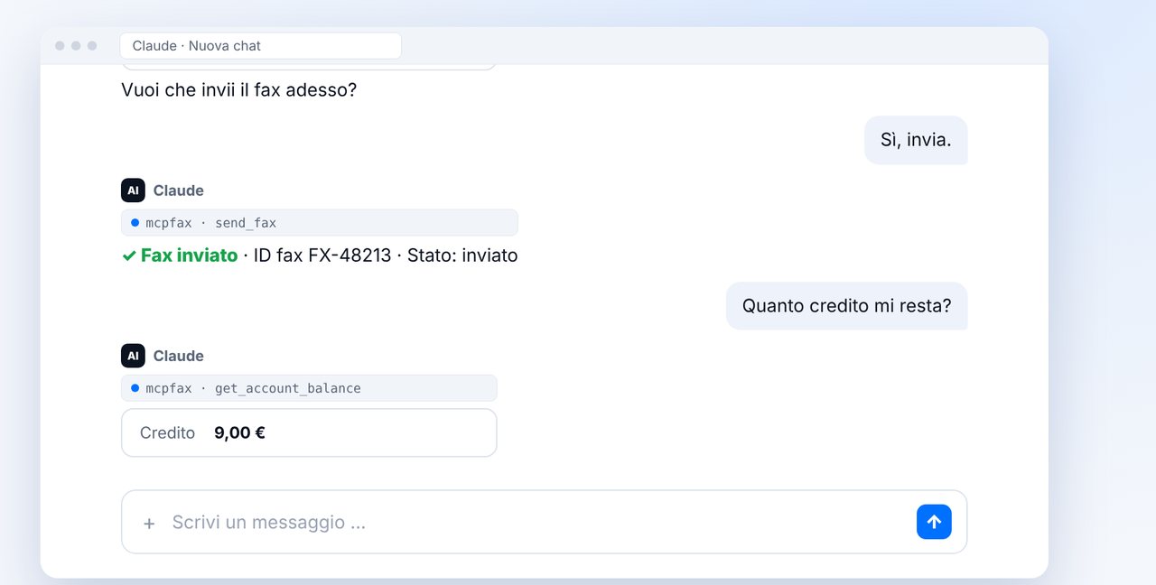 Conferma: viene addebitato solo questo fax