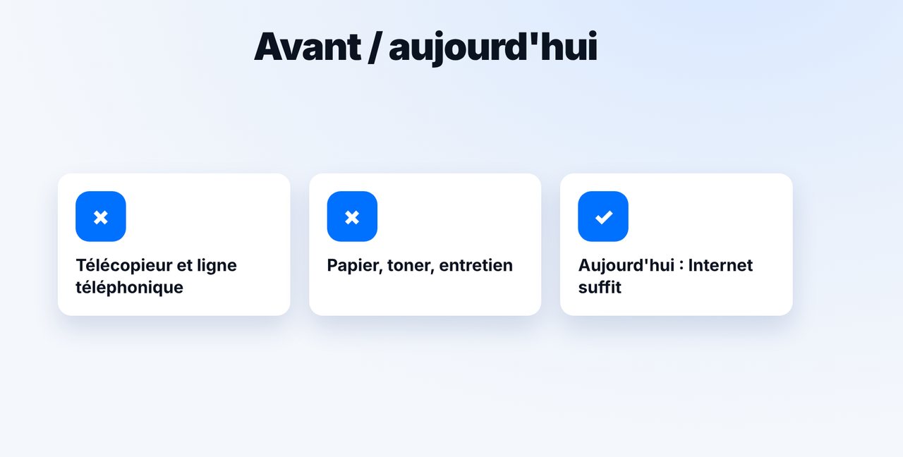 Aucun appareil nécessaire
