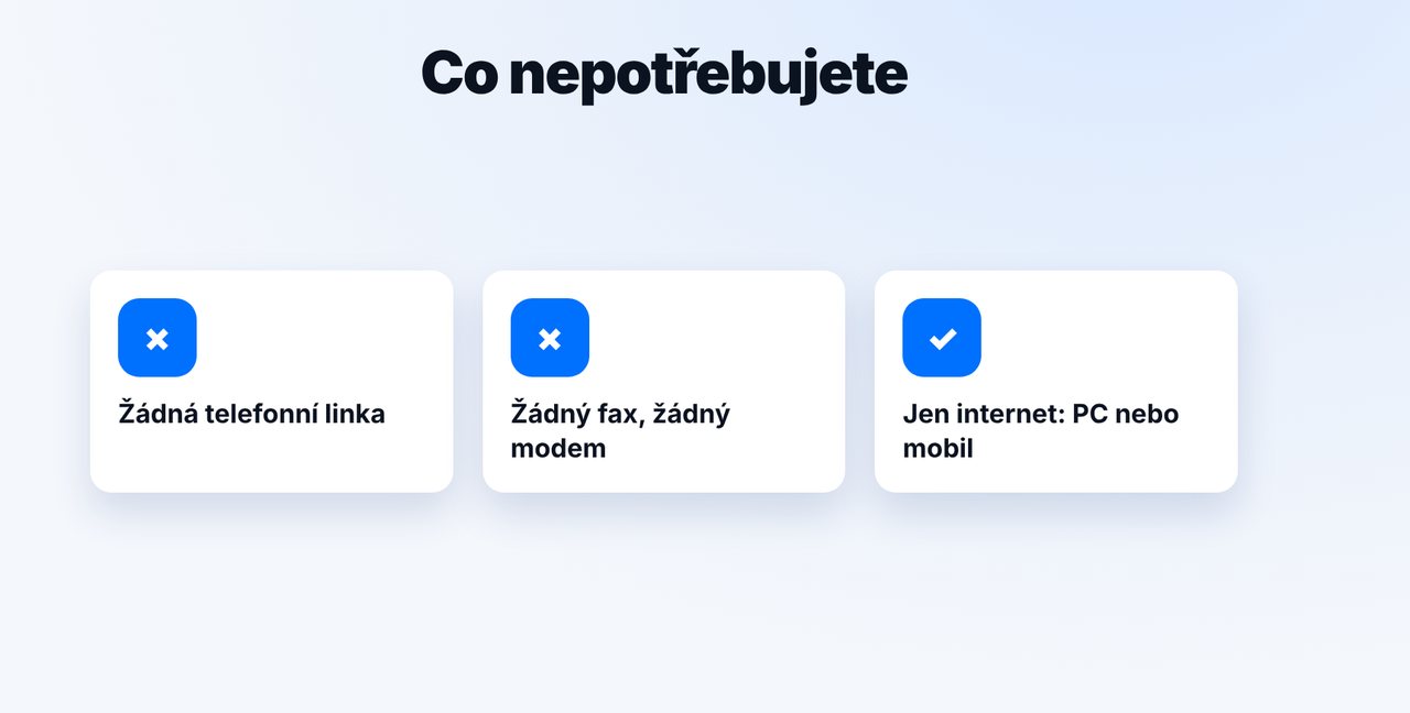Stačí internet