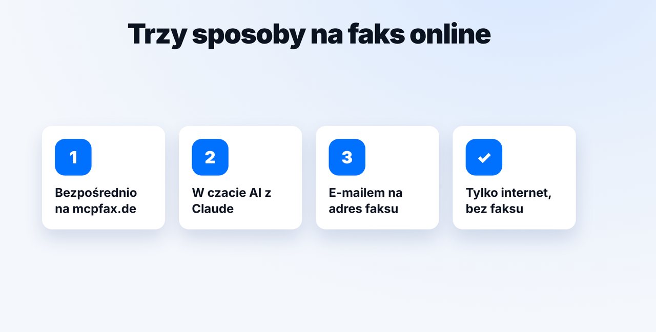 Wybierz sposób