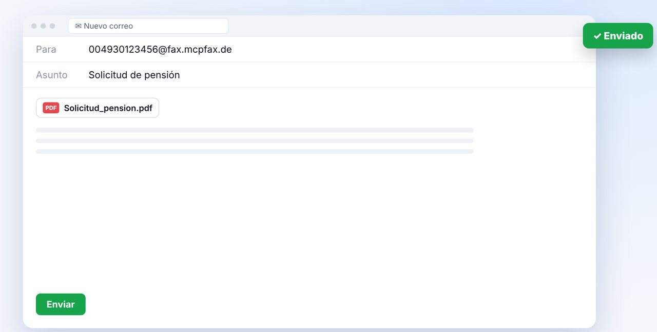 Enviar el correo con el adjunto
