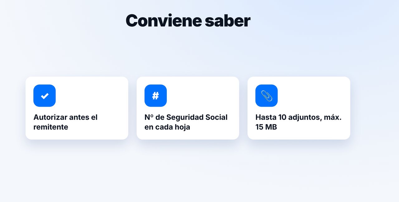 Guardar el informe de envío