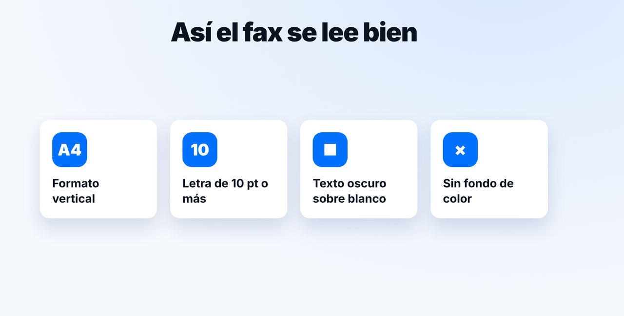 Preparar bien el documento