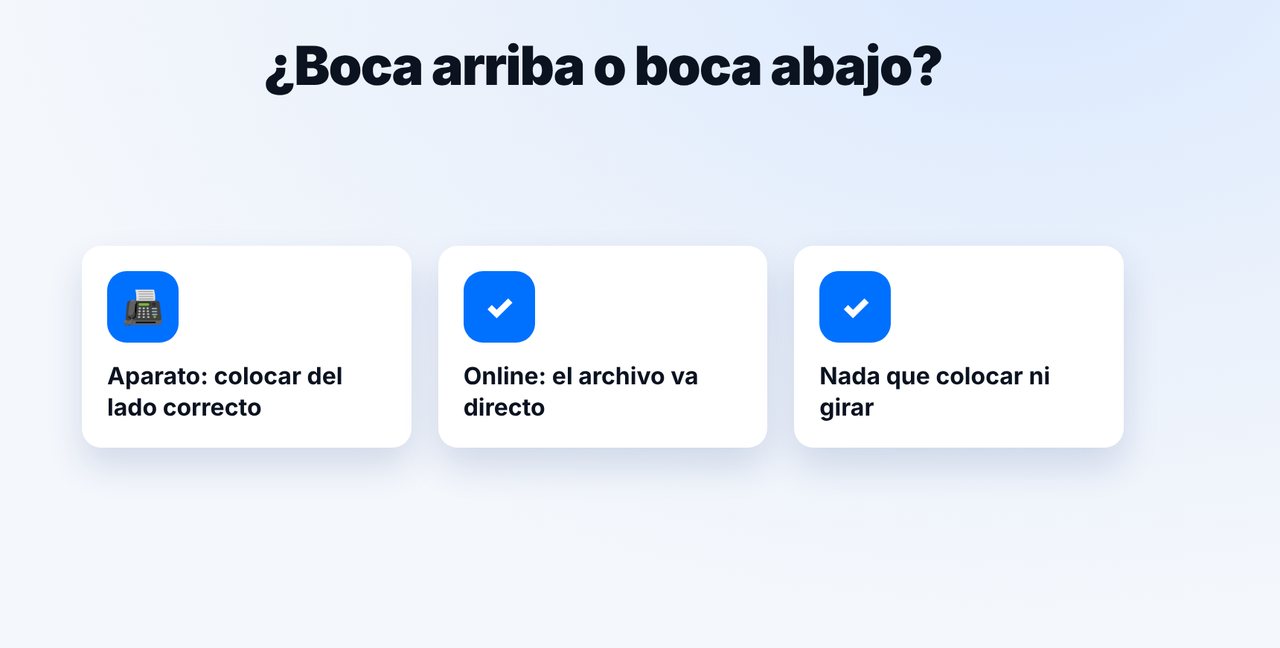 ¿Orientación? Online no importa