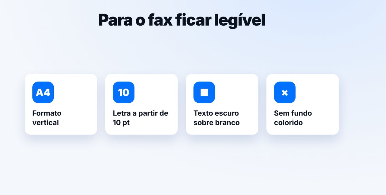 Preparar bem o documento