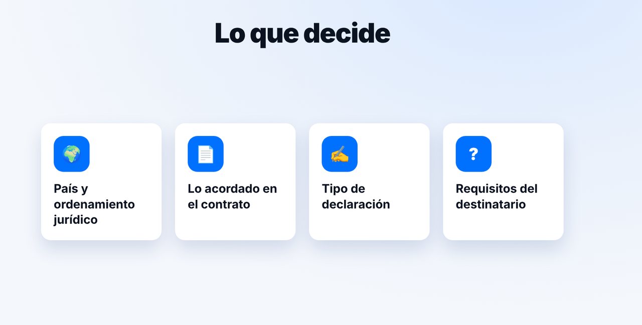 Aclarar el marco