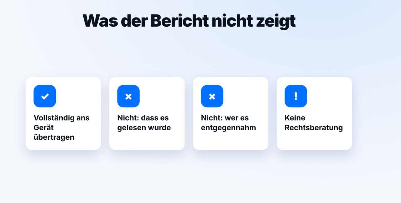 Grenzen kennen