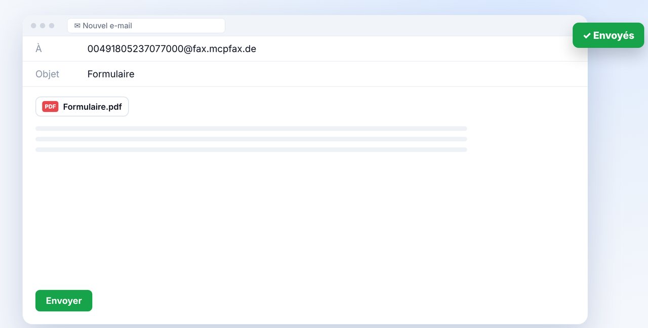 Autre solution : l'application Mail