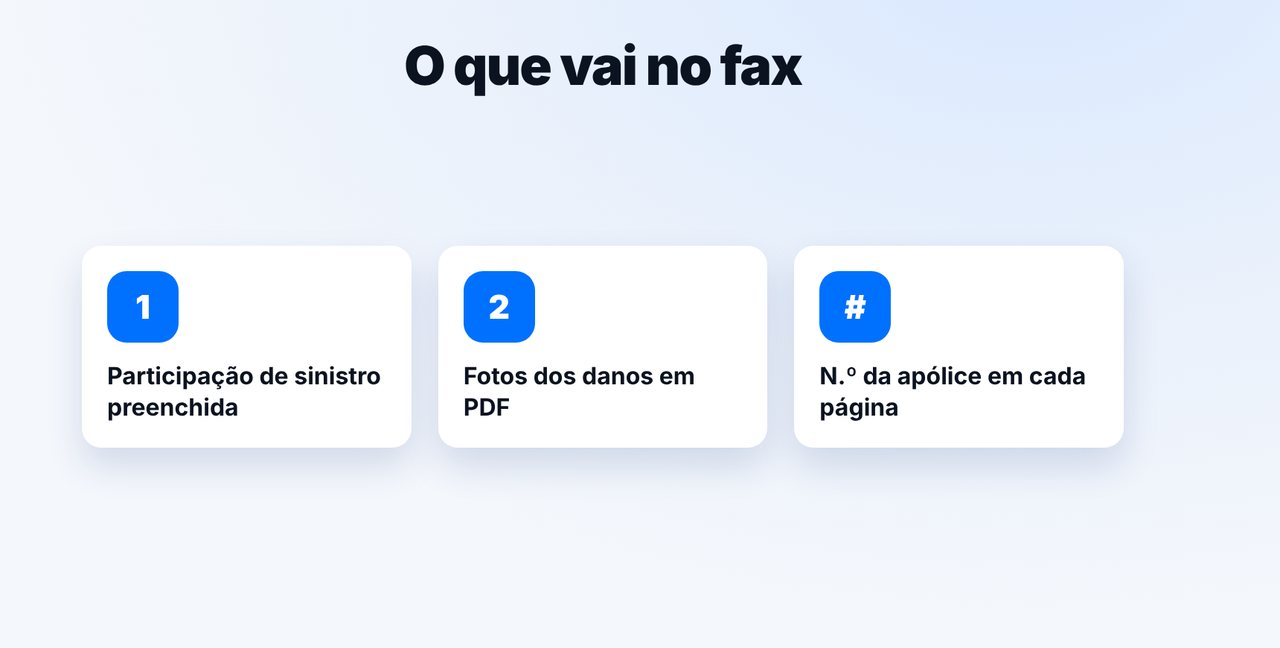 Preparar os documentos