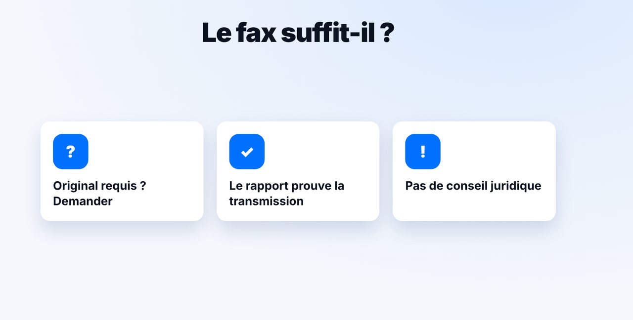 Vérifier pour l'original