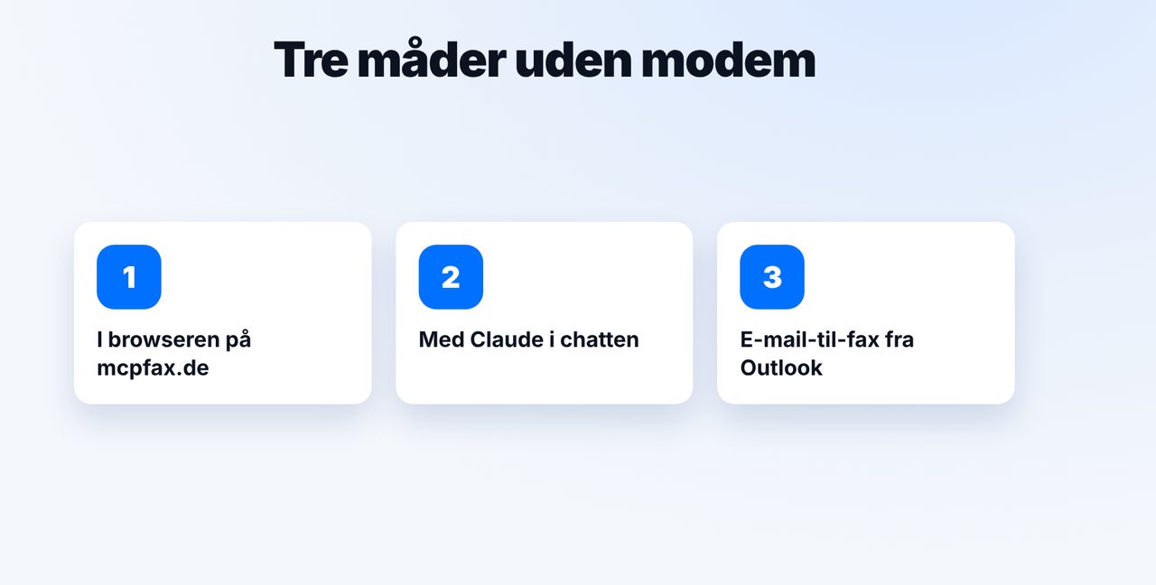 Vælg en måde